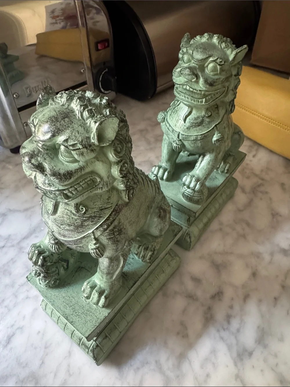 Pair of foo dogs